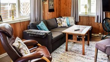 Televisión, chimenea