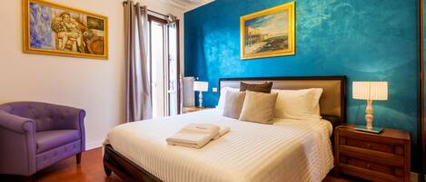 Egyptian cotton sheets, premium bedding, down duvets, memory-foam beds