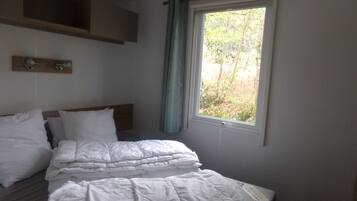 Mobile Home, 2 chambres, terrasse | 2 chambres, bureau, Wi-Fi