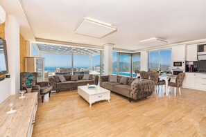 Flat-screen TV, table tennis - Infinity Villa Kalkan (Kas)