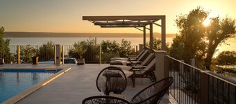Stunning seaview Villa Katharina with large pool
