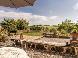 Terrace/patio - Modern holiday home with swimming pool (Saint Bonnet la Riviére)