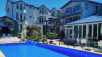 Fassade der Unterkunft