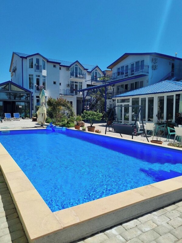 Façade de lâhĂ©bergement