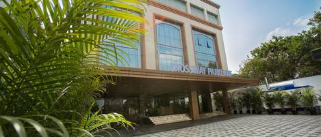 Entrée de l’hébergement