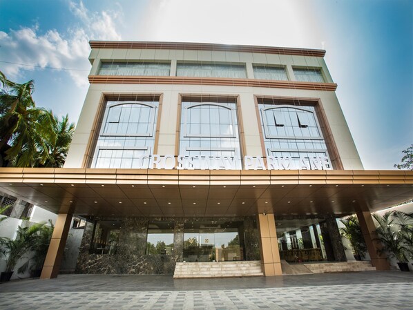 Entrée de l’hébergement