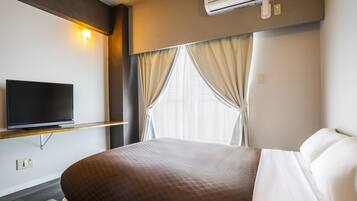 スタンダード ダブルルーム | WiFi (無料)、ベッドシーツ