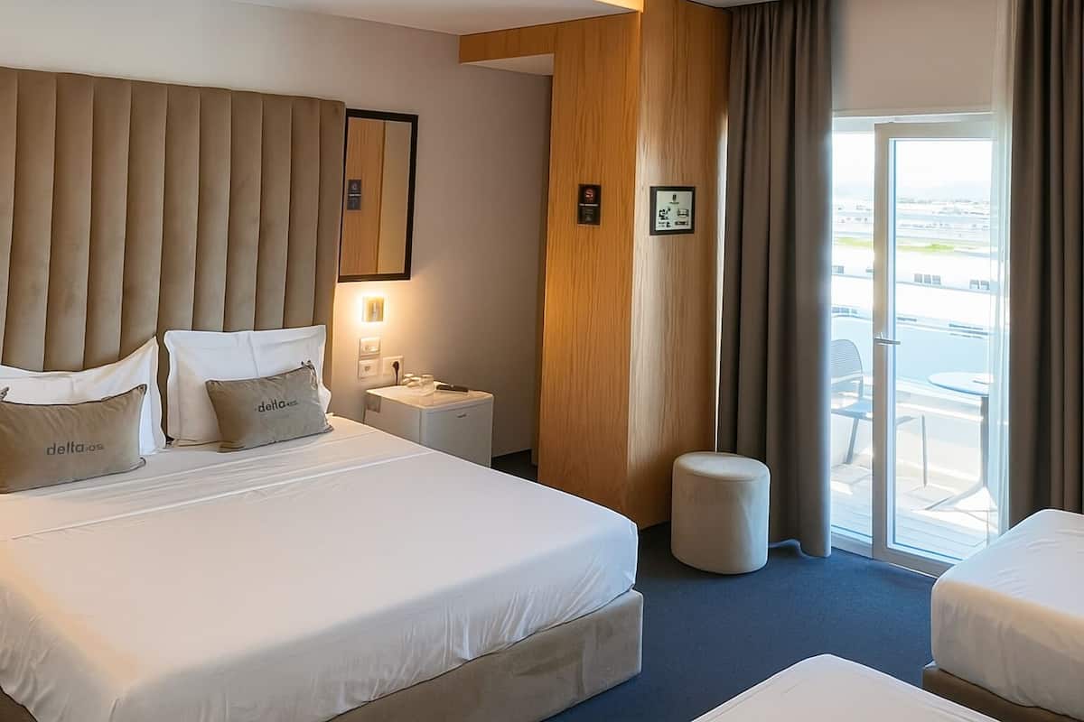 Quadruple Room, Multiple Beds, Garden View | 1 bedroom, premium bedding, minibar, in-room safe