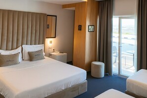 Quadruple Room, Multiple Beds, Garden View | 1 bedroom, premium bedding, minibar, in-room safe - Delta Hotel (Rrashbull)