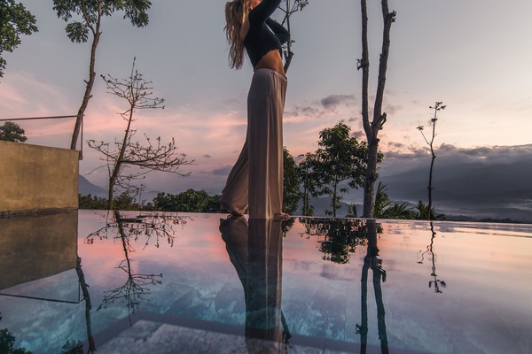 Sky Tented Villa | Luxe beddengoed, een minibar, een kluis op de kamer