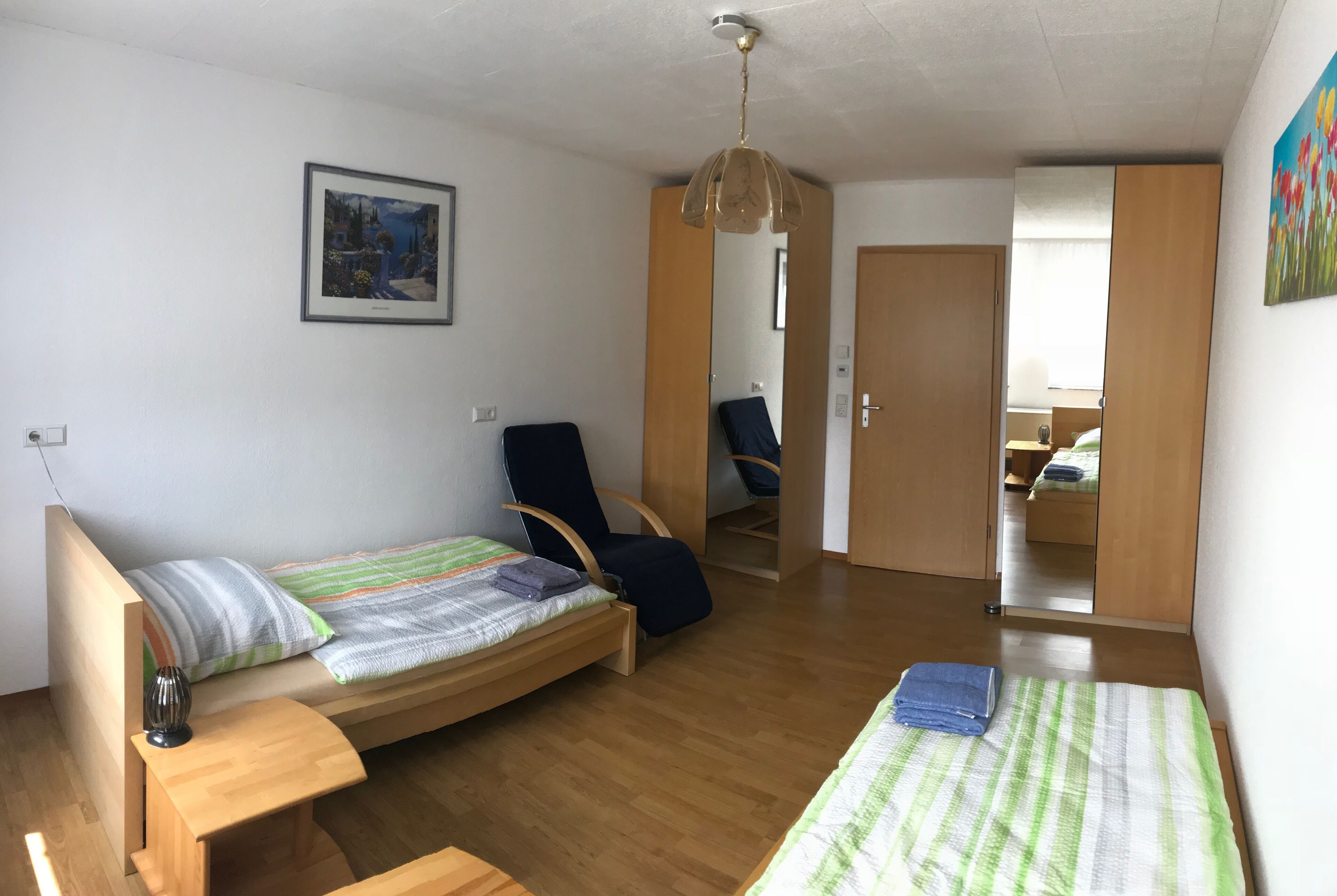 2 Schlafzimmer, Bügeleisen/Bügelbrett, kostenloses WLAN, Bettwäsche