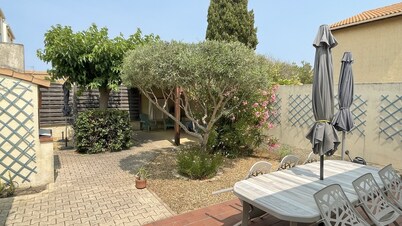 Very quiet, 437 yards away from a large sandy beach