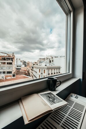 Estudio, 1 cama Queen size y sofá cama, para no fumadores (Apartment 1) | Vista desde la habitación