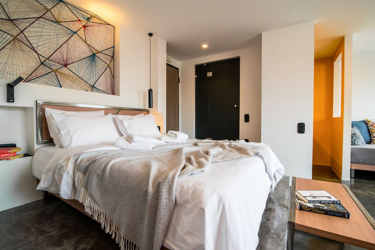 Standard Studio, Multiple Beds, Non Smoking (Apartment 3) | Egyptian cotton sheets, in-room safe, desk, soundproofing