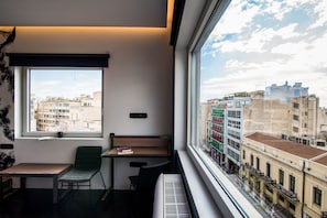 Estudio, 1 cama Queen size y sofá cama, para no fumadores (Apartment 1) | Vista desde la habitación