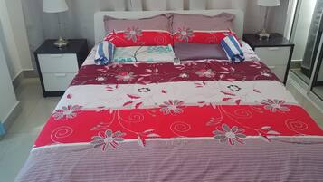 Casa básica, 1 cama de matrimonio | 1 dormitorio, ropa de cama de alta calidad, decoración individual