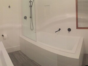 Hair dryer, towels