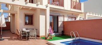 Flagship Private Villa 3bed + pool - sleeps 6 Mazarron (FREE WIFI & Air-con)!