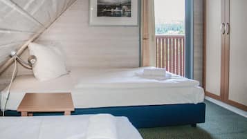 3 habitaciones, cuna de viaje y wifi