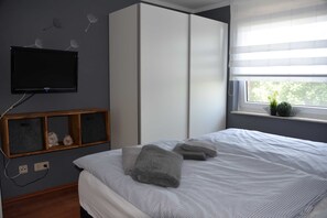 3 Schlafzimmer, Zimmersafe, Bügeleisen/Bügelbrett, Reisekinderbett