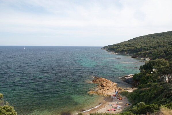 Am Strand, Strandtücher