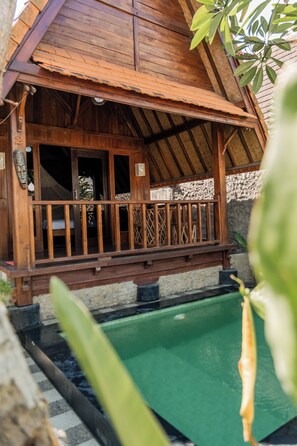 Bungalow | View from room - Yoki's Bungalows (Kuta)
