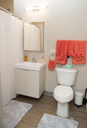 Loft, Multiple Beds, Non Smoking | Bathroom | Towels - AK Lofts 2 Bed 2Ba Mcormick Wintrust (Chicago)