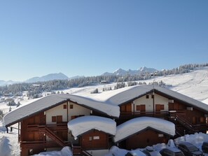 Exterior - Studio cabin Les Saisies - 4 pers, south balcony, mountain view (Les Saisies)