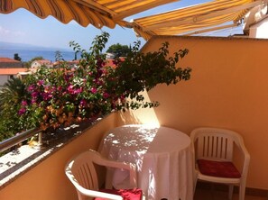 Premium Apartment, 2 Bedrooms, Balcony, Beach View | Balcony