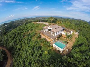 Aerial view - Villa Solymar (Las Terrenas)