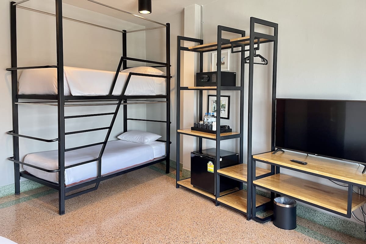 In-room safe, blackout curtains, soundproofing, free WiFi