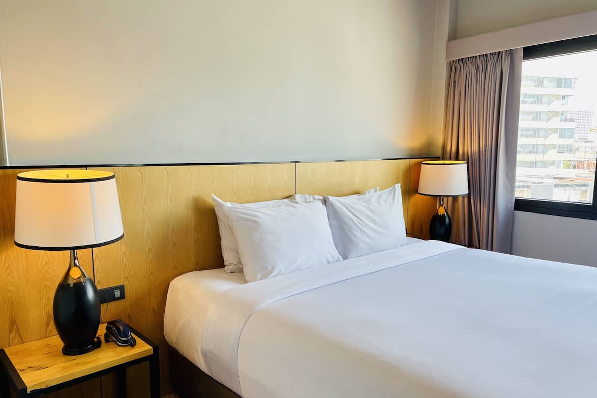In-room safe, blackout curtains, soundproofing, free WiFi