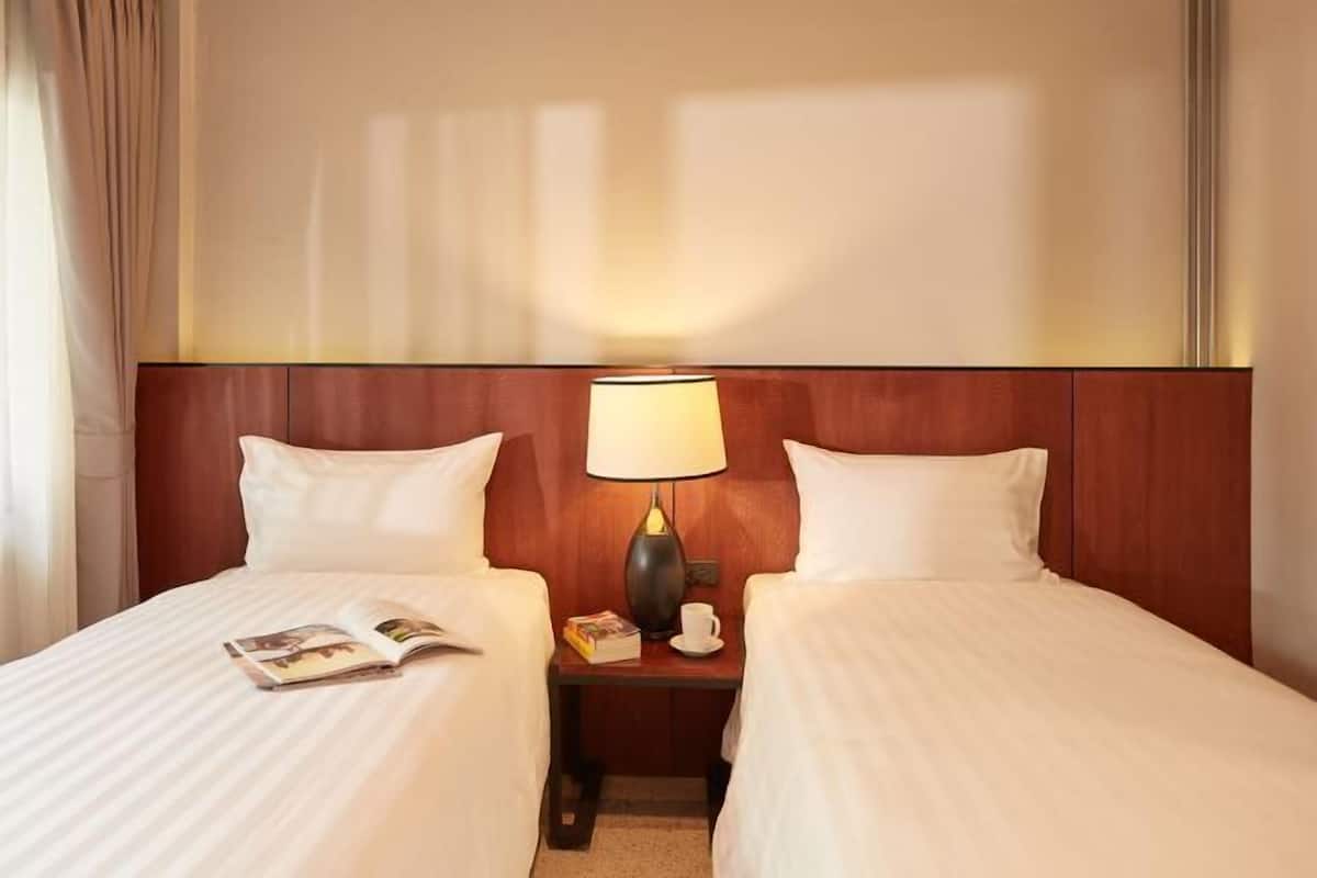 In-room safe, blackout curtains, soundproofing, free WiFi