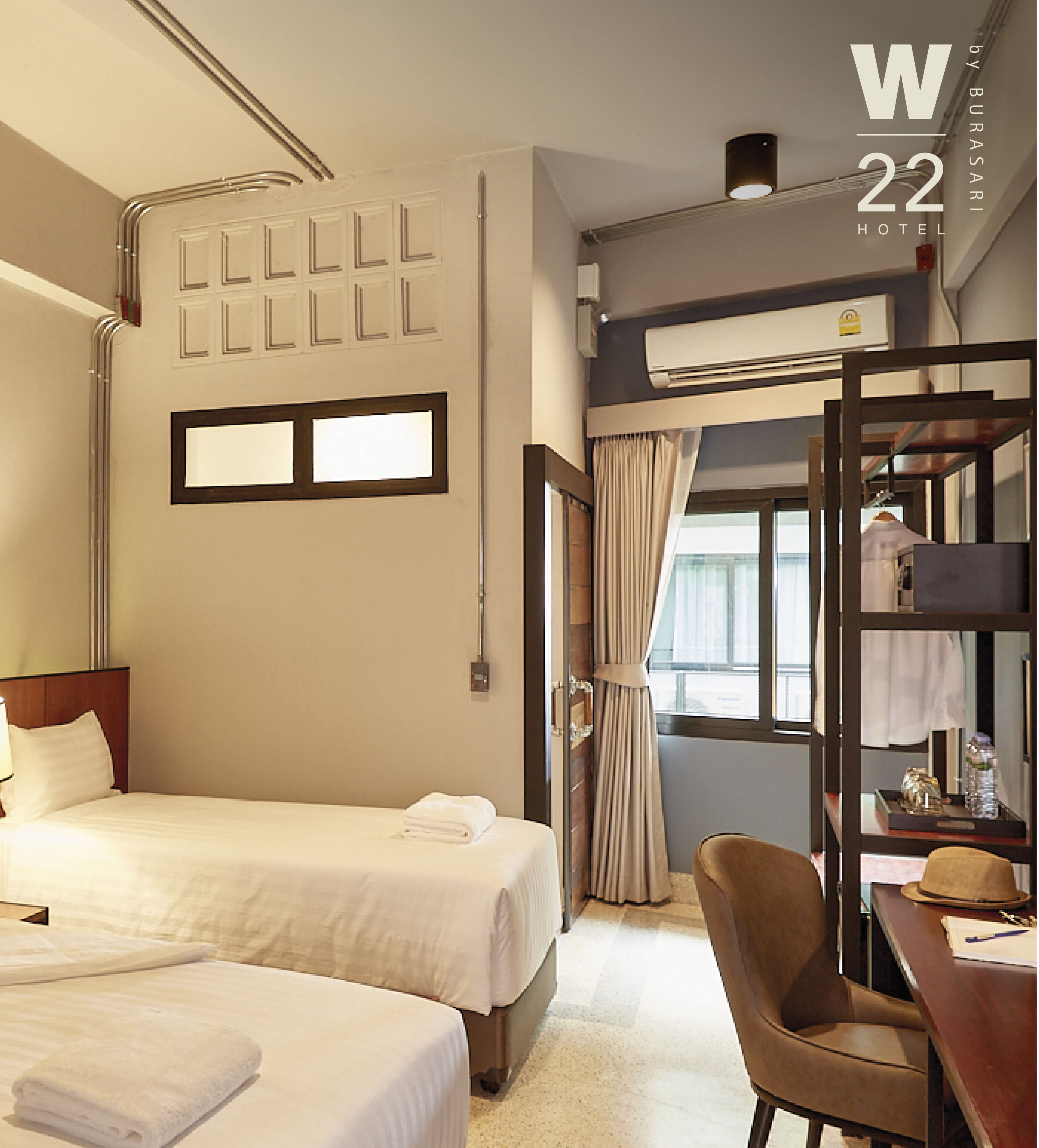 triple room | in-room safe, blackout curtains, soundproofing, free wifi