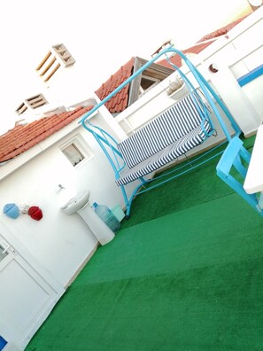 Grand Penthouse, Multiple Beds, Non Smoking, City View | Balcony view - Beyaz ev Hotel (Cesme)