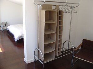 2 bedrooms, iron/ironing board, travel crib, WiFi