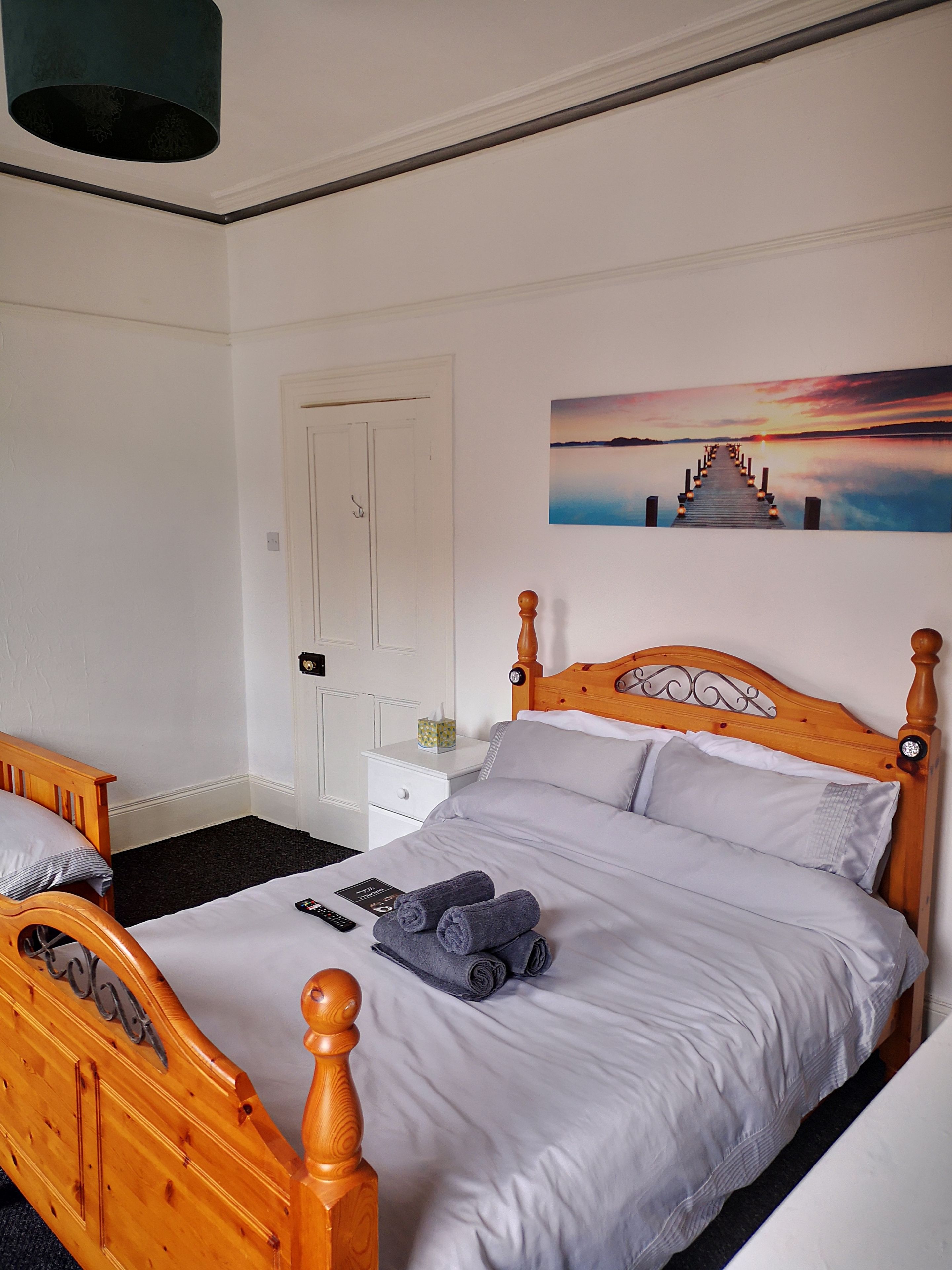 Family Triple Room, Multiple Beds, Shared Bathrooms | 1 bedroom, premium bedding, memory foam beds, individually furnished