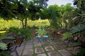 Àrea exterior de l'allotjament