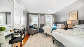 5 bedrooms, desk, iron/ironing board, free WiFi