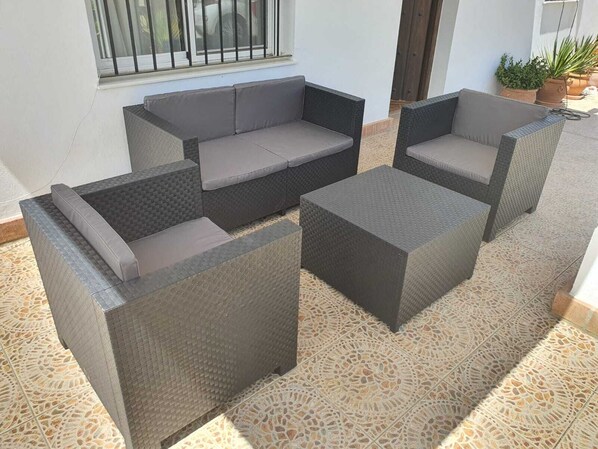 Terrace/patio - HOUSE WITH PRIVATE PLOT - CONIL DE LA FRONTERA (FREE WIFI) (Conil de la Frontera)