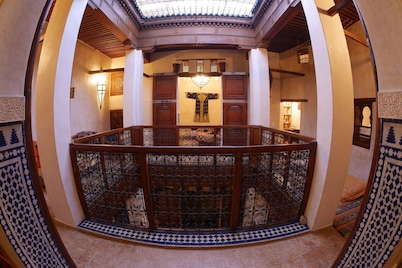Traditional house in the heart of the old town of Fes