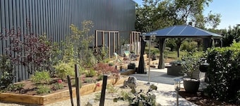 En una finca vinícola