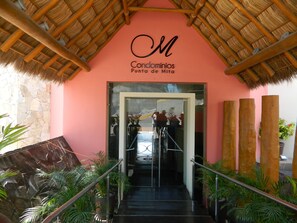 Entrada de la propiedad