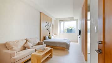 1 habitación, ropa de cama de alta calidad y escritorio