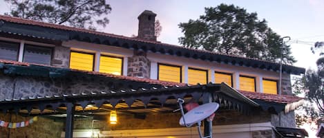 Uitzicht vanuit accommodatie