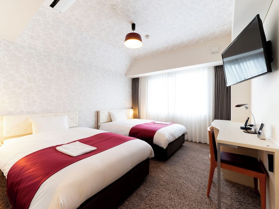 Standaard Twin kamer, niet-roken | Een kluis op de kamer, geluiddichte muren, gratis wifi, beddengoed