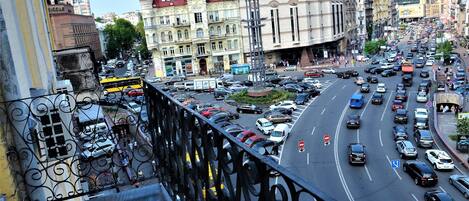 Premium-Doppelzimmer, 1 King-Bett, Balkon, Executive-Etage | Balkon