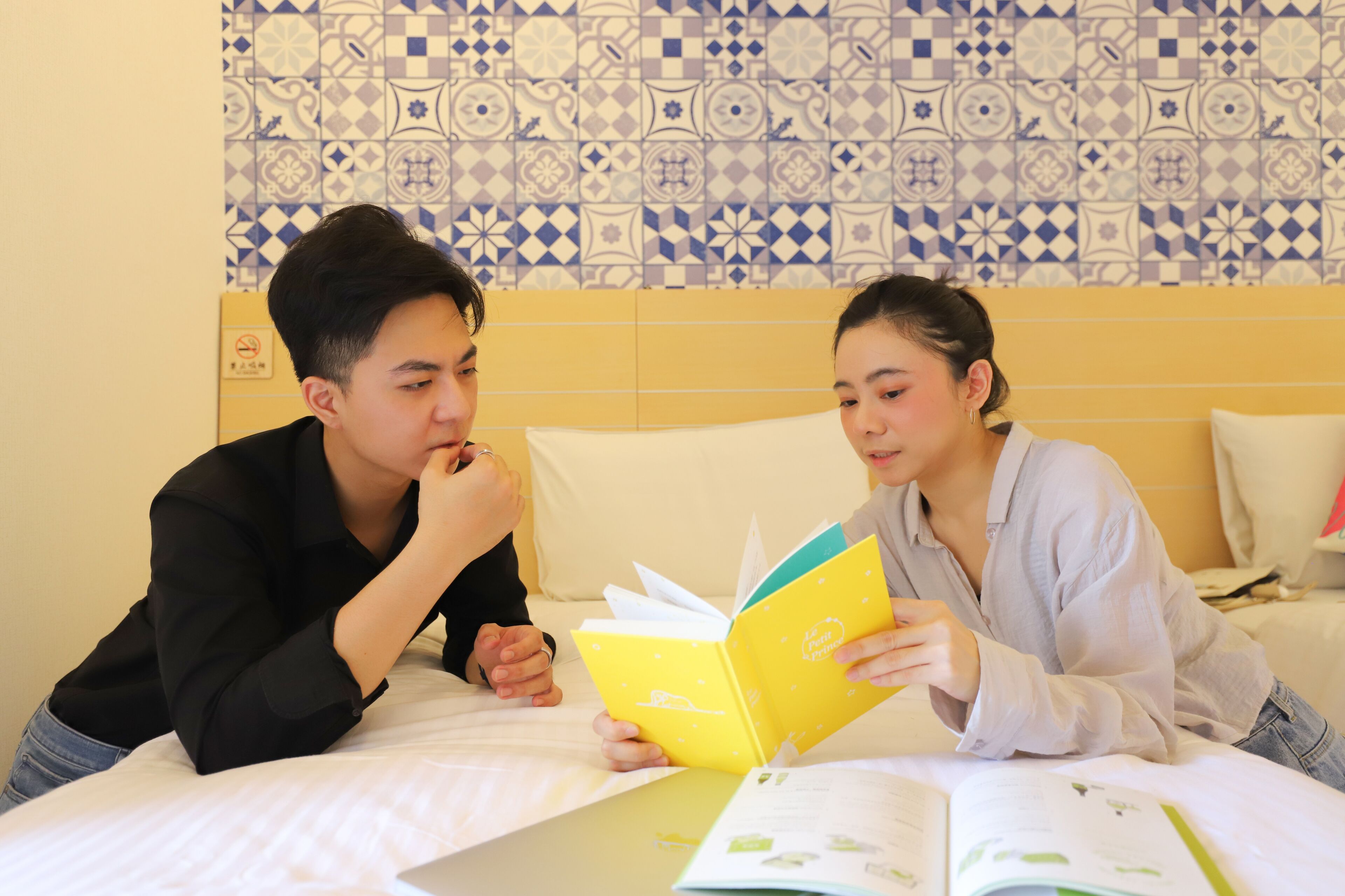 Standard Twin Room with Balcony | Premium bedding, desk, blackout curtains, free WiFi