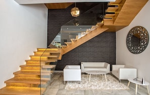 Luxury Villa, Pool View (3 Suites Luxe) | Living area