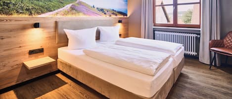 City dubbelrum | Skrivbord, barnsÀngar, gratis wi-fi och sÀngklÀder